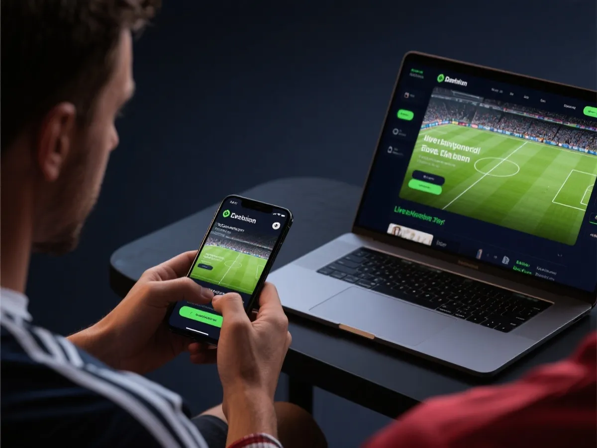 多终端访问赛事动态入口示意图